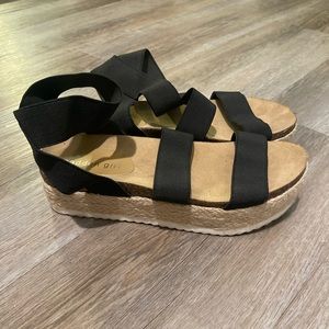 Platform Strappy Sandals